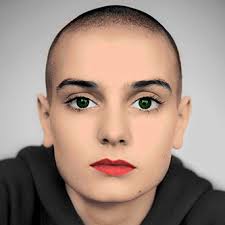 Sinead O Connor without hair