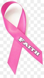 pink ribbon faith breast cancer